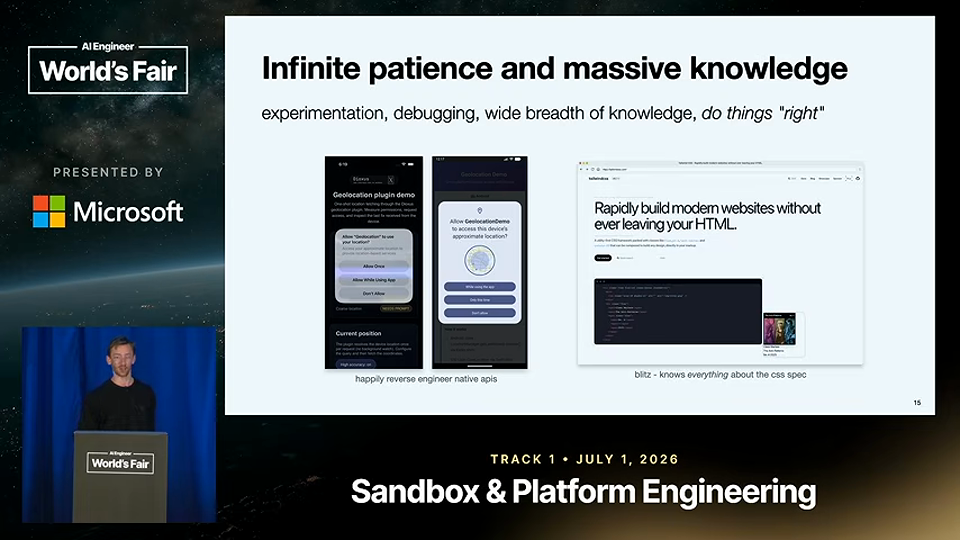 Jonathan Kelley slide · Building ambitious software — Jonathan Kelley, Dioxus Labs & 11:52