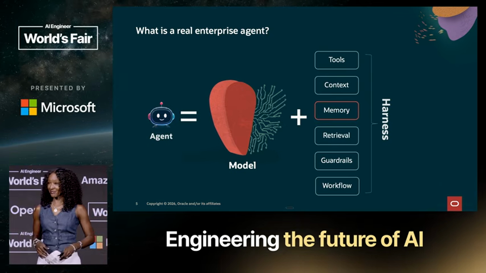 Kay Malcolm slide · No Memory, No Harness: Why the Database Is the Last Line of 7:01
