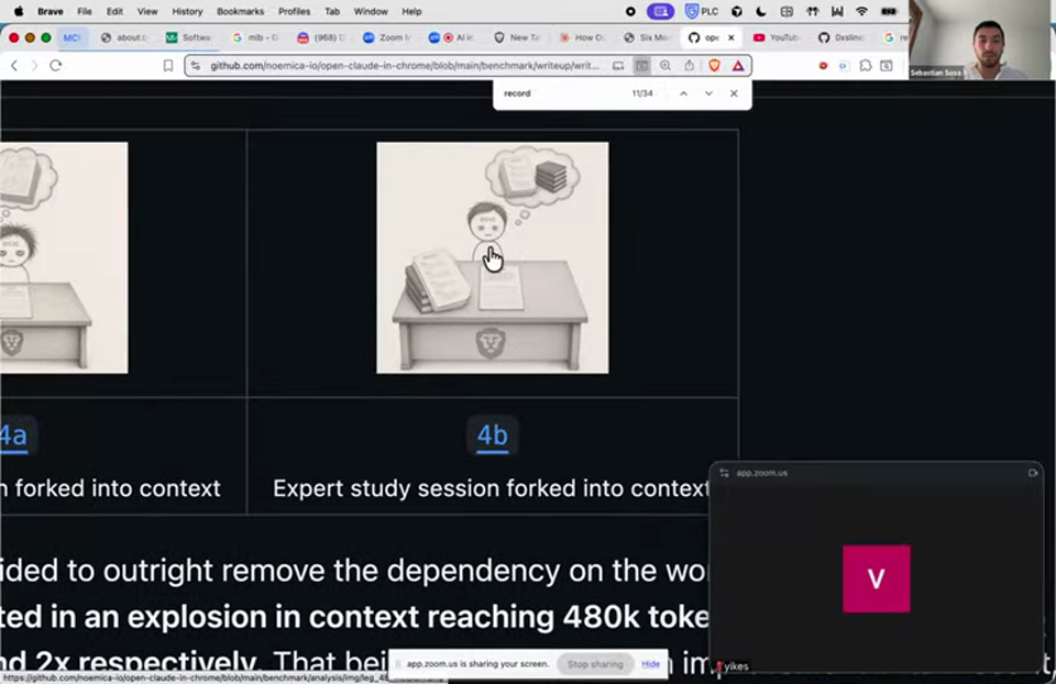 Sebastian Sosa slide · Teaching Browser Agents from Experience | AI in Action 25:14